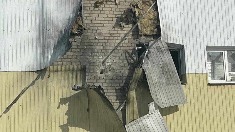 В Белгородской области украинский БПЛА атаковал предприятие