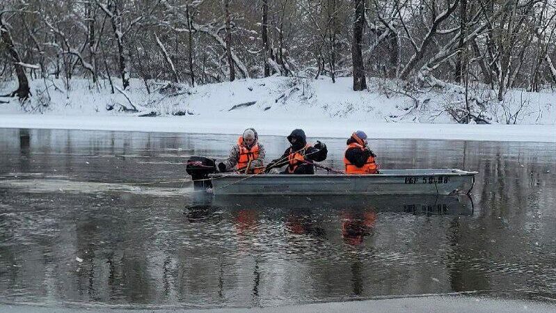 В Брянске нашли тело одного из провалившихся под лед детей