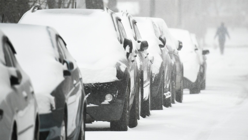 В ОП предупредили о штрафах за выезд на разметку, скрытую снегом