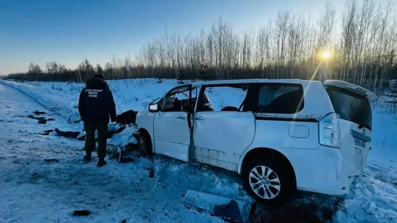 В Приамурье четыре человека погибли в ДТП с участием микроавтобуса и джипа