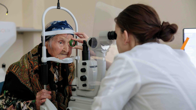 Врачи в Хабаровском крае вернули зрение 111-летней женщине
