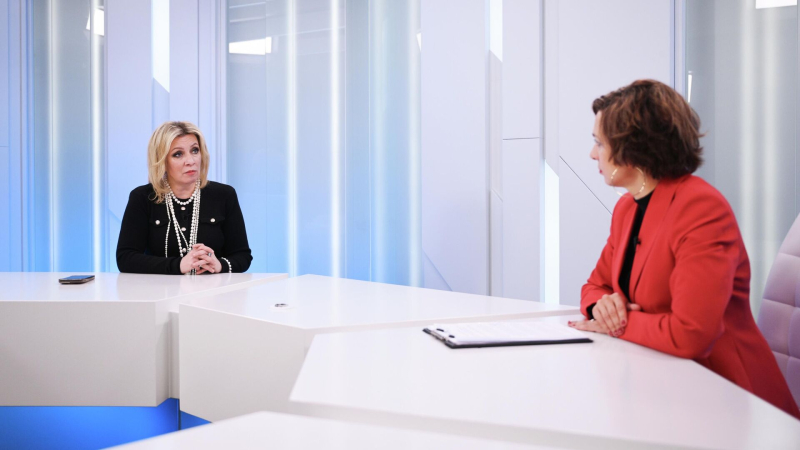 Захарова рассказала, почему ее не интересует вопрос "стрелок Судного дня"